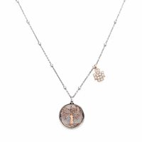 Collana Amen Donna Albero Della Vita in Argento Zircone CLAL - CLAL